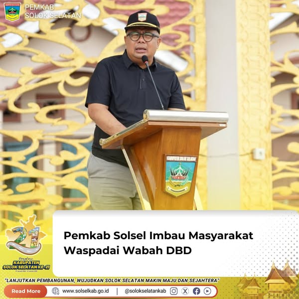 Pemkab Solsel Imbau Masyarakat Waspadai Wabah DBD