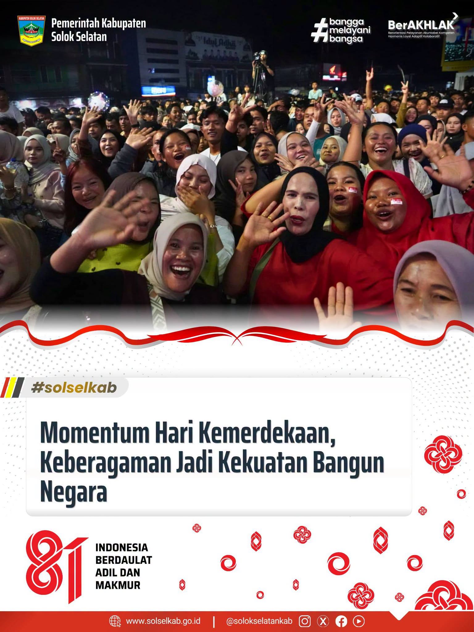Momentum Hari Kemerdekaan, Keberagaman Jadi Kekuatan Bangun Negara
