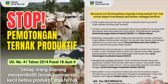 Sebentar lagi Hari Raya Kurban, pasti masyarakat sudah pada menyiapkan hewan yang akan dikurbankan ya?